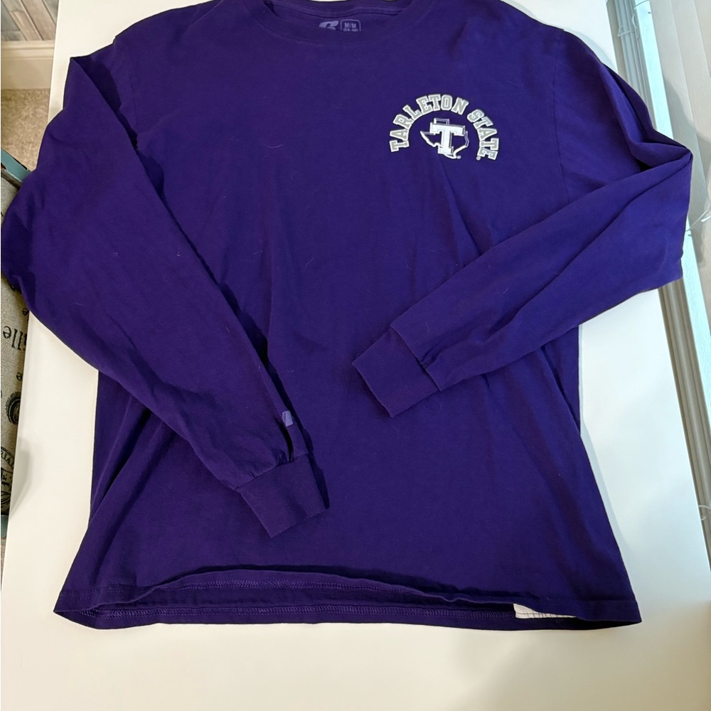 Russell Athletic Purple Long Sleeve Tee